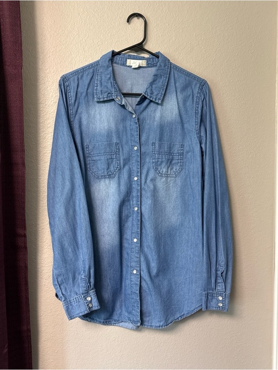 Japna Tops - #818 Japna Chanbury Long Sleeve Snap front Shirt Size Large